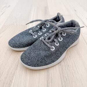 Allbirds Merino Wool Runner Sneakers in Natural Grey Womens Size‎ 6